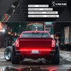 Truck Tailgate Light Bar 60" Aluminum Frame Tailgate Light Strip