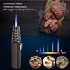2 Packs Portable Brightfire, Turbine Jet Bright Fire Lighter, Windproof