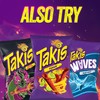 Takis Blue Heat Rolled Tortilla Chips, Hot Chili Pepper Artificially