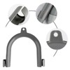 Rumyve U-Shape Washer Drain Hose Hook,U-Bend Hangle Pipe Supports,Plastic Universal
