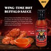 Wing Time Buffalo Wing Sauce, Hot, 13 Ounce (Pack of