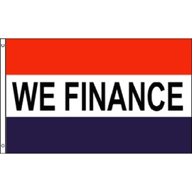 We Finance Flag 3x5ft Poly