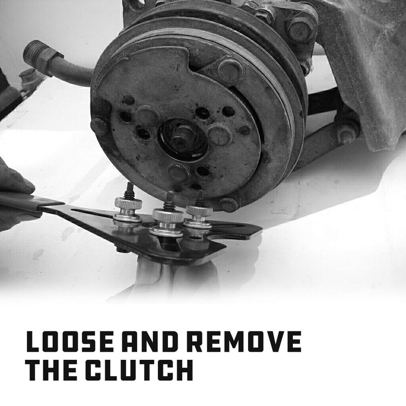 Powerbuilt AC Clutch Holding Tool, Service Car Air Conditioner Clutch,