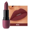 Labiales Mate 6pcs Waterproof Larga Duración Velvet Verde Oscuro
