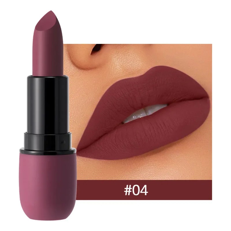 Labiales Mate 6pcs Waterproof Larga Duración Velvet Verde Oscuro
