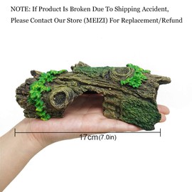 Meizi Aquarium Decoration Large Resin Aquarium Accessory Aqua Ornaments for Small Shrimp Fish Turtle