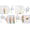 Laundry Hooks Clip Industrial Solid Wood Rotary Multifunctional Hanging Hooks