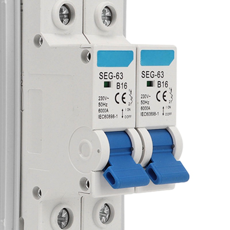 Circuit Breaker 2 Way MCB Switch Protection Waterproof Distribution Box