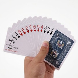 Nuevas cartas de juego 2025 – Haz que tus trucos de magia sean más lujosos y creativos para familiares y amigos (blanco sorpresa)