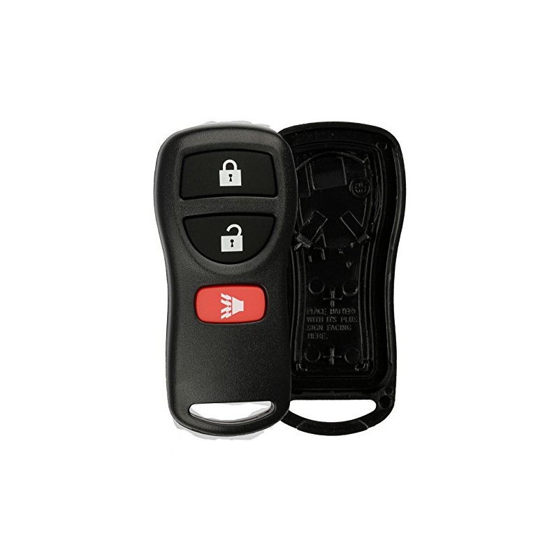 KeylessOption Just the Case Keyless Entry Remote Key Fob Shell