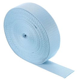 sourcing map 10 Yards Nylon Webbing Strap, 1 3/8-inch(38mm) Flat Webbing Straps Nylon Heavy Duty Webbing Strap for Luggage Strap Backpack Repairing DIY Crafting, Light Blue