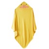 JN&LULU Organic Cotton Fabric Hooded Towel for Kids & Toddlers,