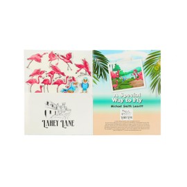 Lahey Lane A Special Way to Fly - Rise Above Challenge Bundle Children's Stories 5 Finger Puppets for Interactive Story Telling - Story Book Full Color Illustrations.