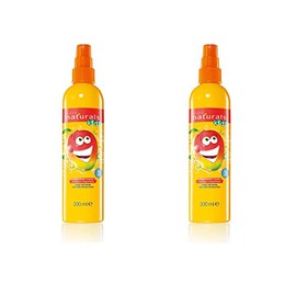 2 x Avon Naturals magnificent mango crazy hair tamer/detangler