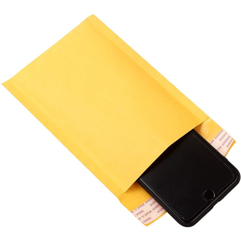 Acrux7 5 x 7" Bubble Mailers, Padded Mailing Envelopes 50