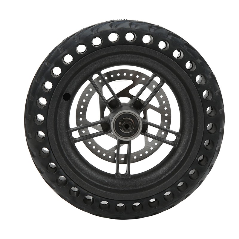 Scooter Rear Wheel Assembly 8.5in Solid Tire Wheel Hub 110mm