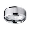 Metal Masters Co. 10MM Men's Brushed Tungsten Carbide Wedding Band