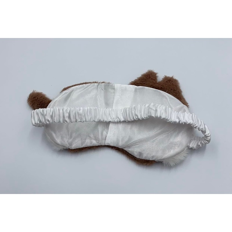 Cute Animal Eye Masks, Soft Plush Fluffy Sleeping Eye Cover,
