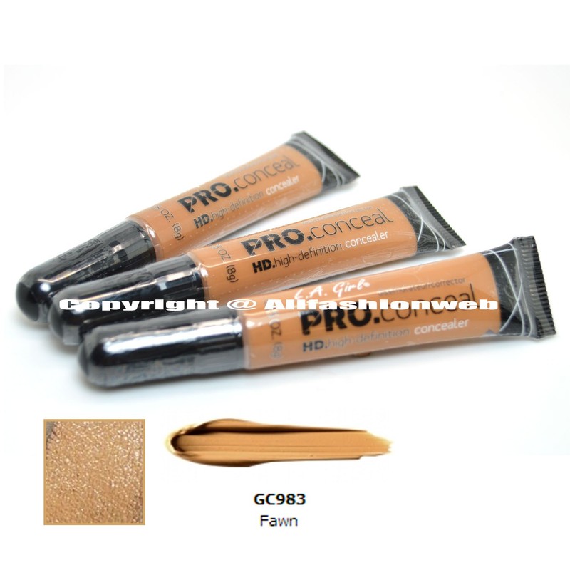 L.A. Girl Pro Concealer 3 x GC983 Fawn HD. High