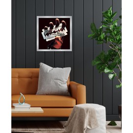 Silver 12-Inch Vinyl Record Picture Frame for LP Album Covers – Wall & Tabletop Display for 12” Vinyl Sleeves | Album Art Holder