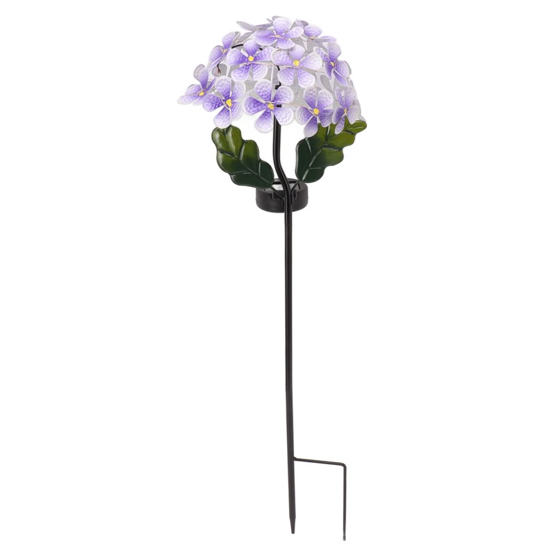 Solar Garden Lights LED Outdoor Decorative Lights Solar Hydrangea Flowers