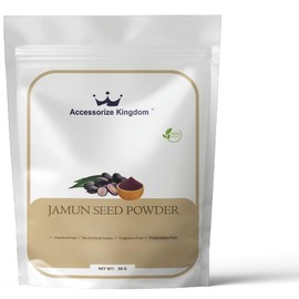 Accessorize Kingdom Jamun Seed Herbal Powder for External Use – For DIY Face & Hair Packs | 1.7 oz (50g)