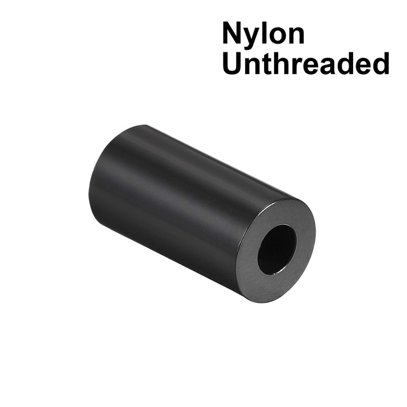 sourcing map Nylon Round Spacer Washer 3.2mm ID 7mm OD