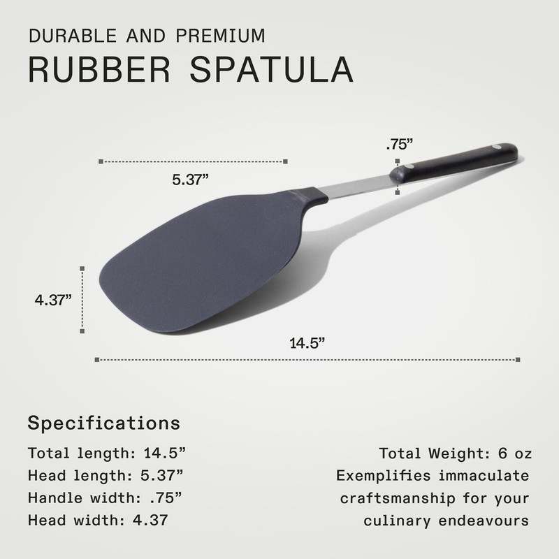 Made In Cookware - Rubber Spatula - Harbour Blue -