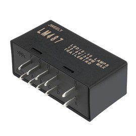 JWEELY LM487 Led Flasher Relay for Warning and Turn Signal Fix Hyper Flash Module Blinker Relay Fit for Chevy 03-06 Silverado Avalanche for GMC Sierra Yukon Trucks 2003-2006, 10383321, 15231201