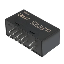 JWEELY LM487 Led Flasher Relay for Warning and Turn Signal Fix Hyper Flash Module Blinker Relay Fit for Chevy 03-06 Silverado Avalanche for GMC Sierra Yukon Trucks 2003-2006, 10383321, 15231201