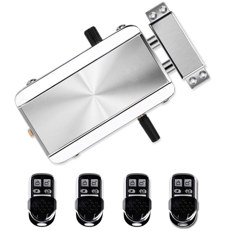Remote Control Door Lock, Smart Wireless Anti-Theft Lock, Keyless Entry
