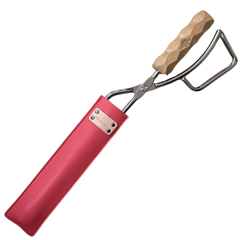 LAGERFEUER Firescissors Cover BBQ Tongs Cover Case (Red)