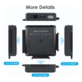 Adaptador Discos Duros Para Clone Usb 3.0 A Ide Sata 2.5/3.5