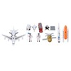 Space Shuttle Toy Smooth Edges Realistic Scale Educational Spatial Imagination