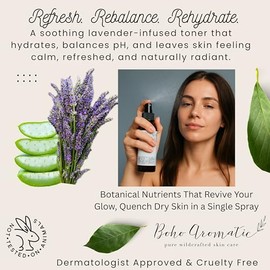 Hidratante Lavanda Nutriente Mist facial