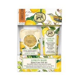 Michel Design Works Handcare Gift Set, Lemon Basil (841008)
