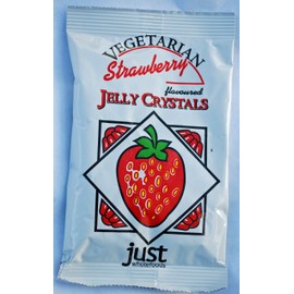 Vegetarian Strawberry Flavoured Jelly Crystals 85g