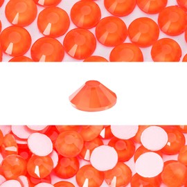 Novani 3000 Pieces Flatback Rhinestones Glass Round Gems Neon-Hyacinth Crystals for Nail Art DIY Crafts Clothes Shoes,SS10,2.7-2.9mm