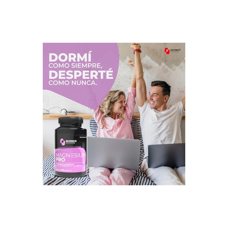 Magnesium Pro | Citrato y Glicinato de Magnesio + MAP,