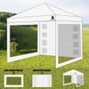 MordenApe Sidewalls for 10x10 Pop Up Canopy - Multi-Functional Combination