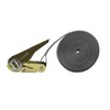 2 Pack 6m Gray Ratchet Tie Down Straps, Ratchet Tie