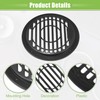 A ABSOPRO 4.5 Inch Car Speaker Grille Cover Round with
