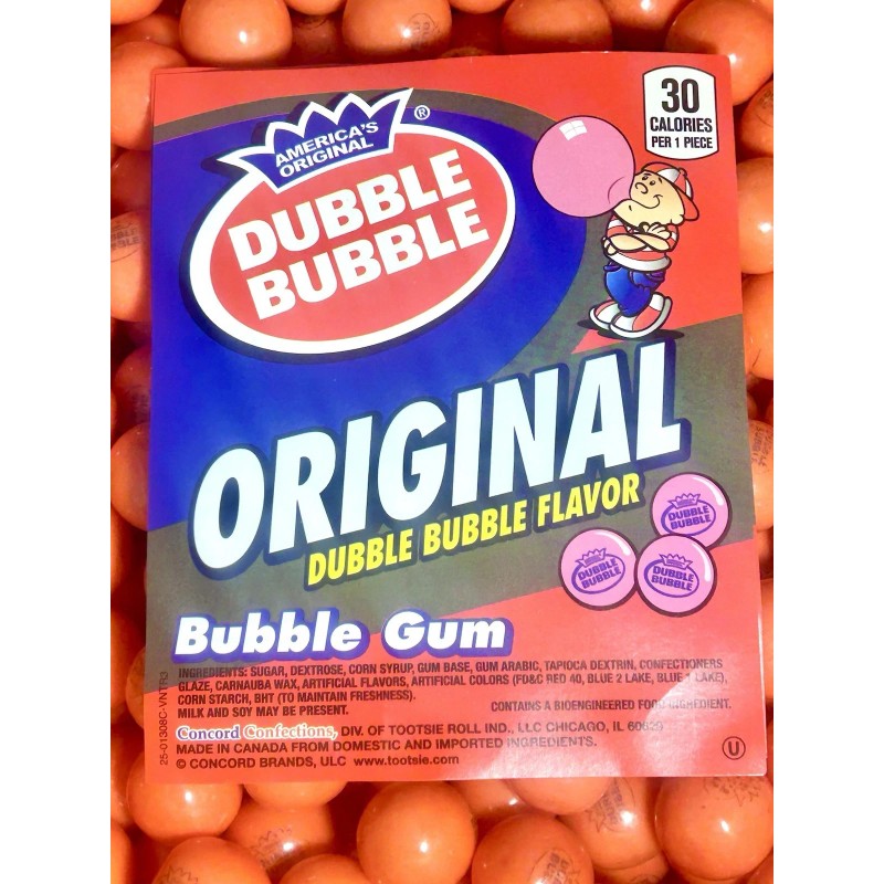 Dubble Bubble Gumballs One Inch Bulk Candy 1LB 2LB 3LB
