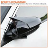 2pcs Side Mirror Cover Cap Compatible with Honda Civic 2016