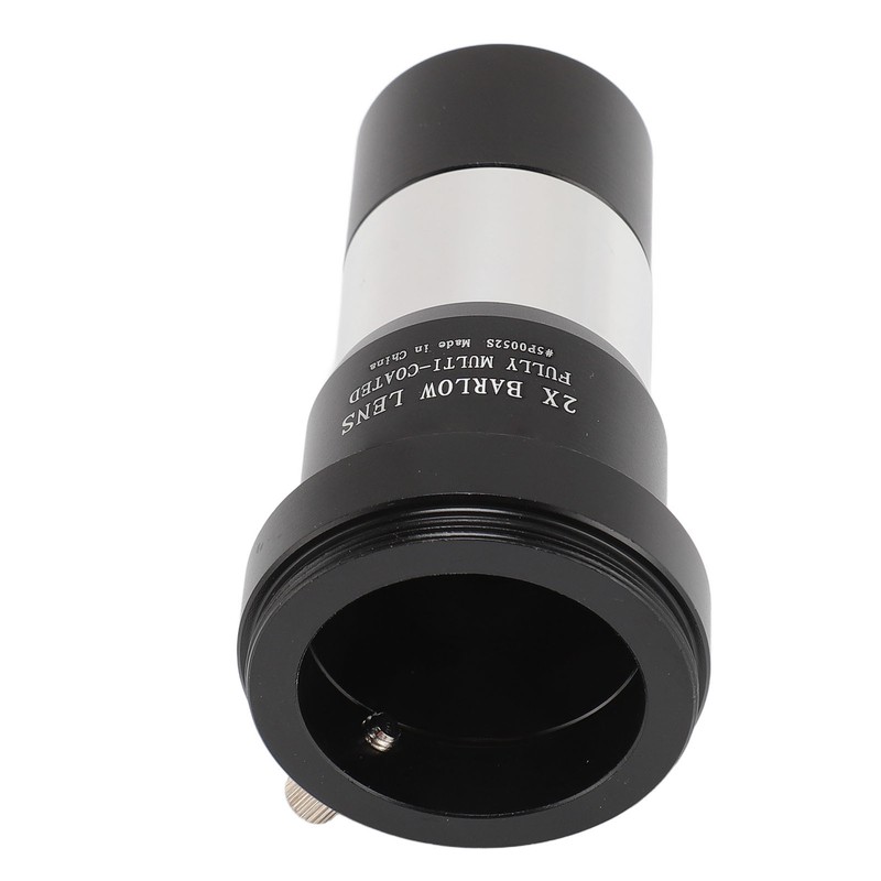 Barlow Lens 2X 1.25in Fully Multi Coated Metal Telescope Eyepiece