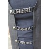 Gremlin USAF AIR FORCE LOGO DOUBLE CHAIN VEST EXTENDER leather