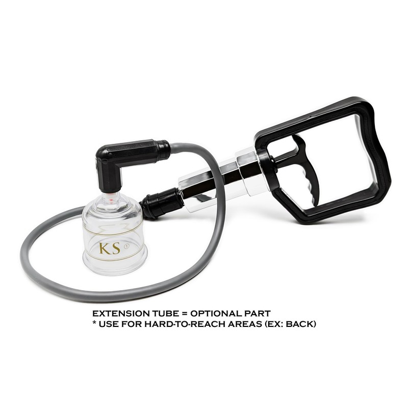 KS AG Professional Cupping Set (17 Cups) with Extension Tube