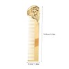 Healeved Beard Comb Skull Men's Hair Brush Styling Tool Grooming