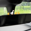 HUFIDA Duck Cute Car Accessories Dashboard Decorations, 8 PCS Resin