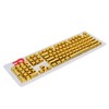 104Pcs Keycaps Metallic Durable Stable TwoTone Translucent Backlit Mechanical Keyboard